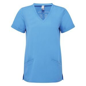 Onna Womens/Ladies Invincible Stretch Work Tunic / Ceil Blue